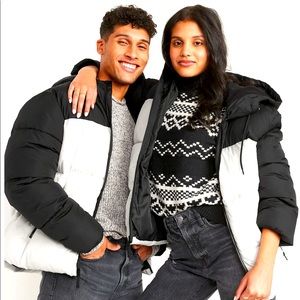 Old Navy Frost Free Water Resistant gender neutral adult puffer jacket